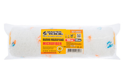 Валик малярный Mastertool - 30 х 150 x 6мм микрофибра