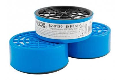 Фильтр для респиратора Mastertool - EN 143 P2 противоаэрозольный (6шт)