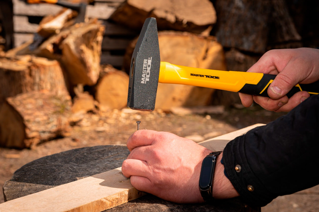 Молоток слесарный Mastertool - 1000г фибергласс