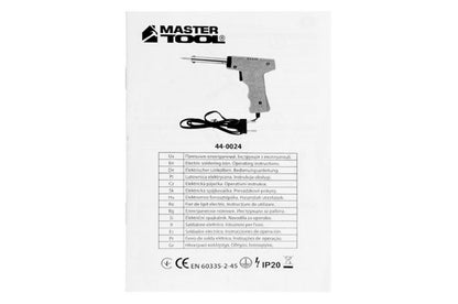 Паяльник контактний Mastertool - 25 x 80Вт пістолет