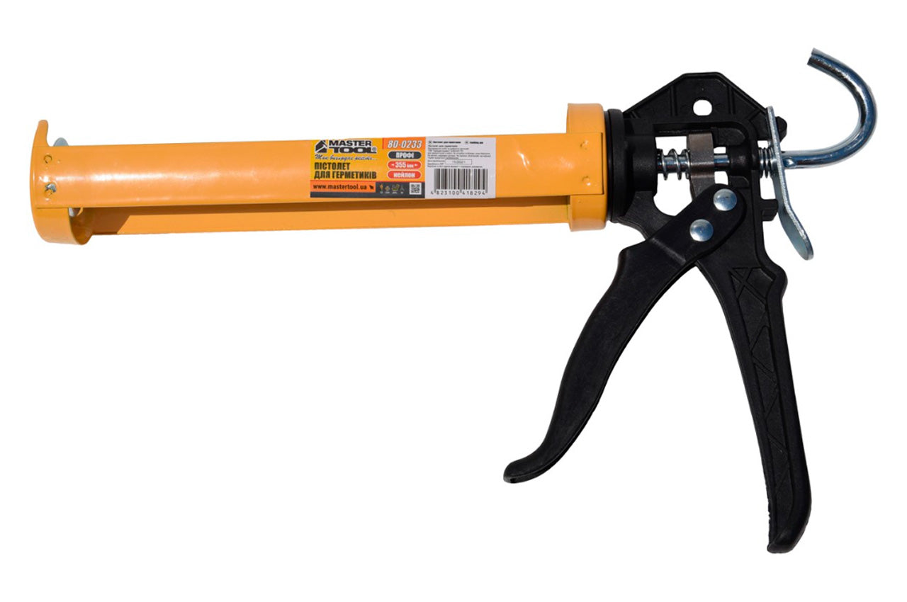 Пистолет для силикона Mastertool - 355мм полуоткрытый