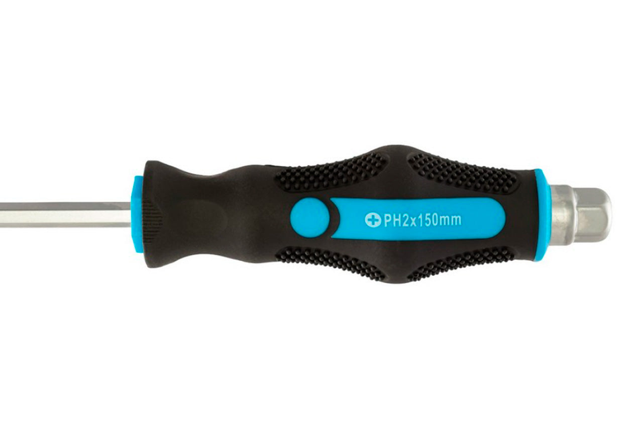 Отвертка ударная Mastertool - РН2 x 150мм HEX