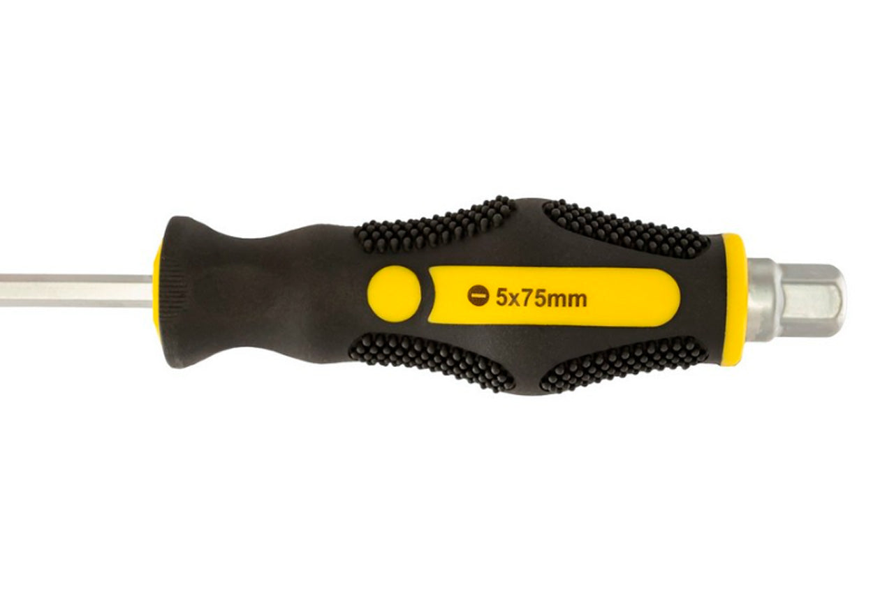 Отвертка ударная Mastertool - SL5 x 75мм HEX