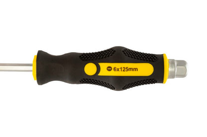 Отвертка ударная Mastertool - SL6 x 125мм HEX