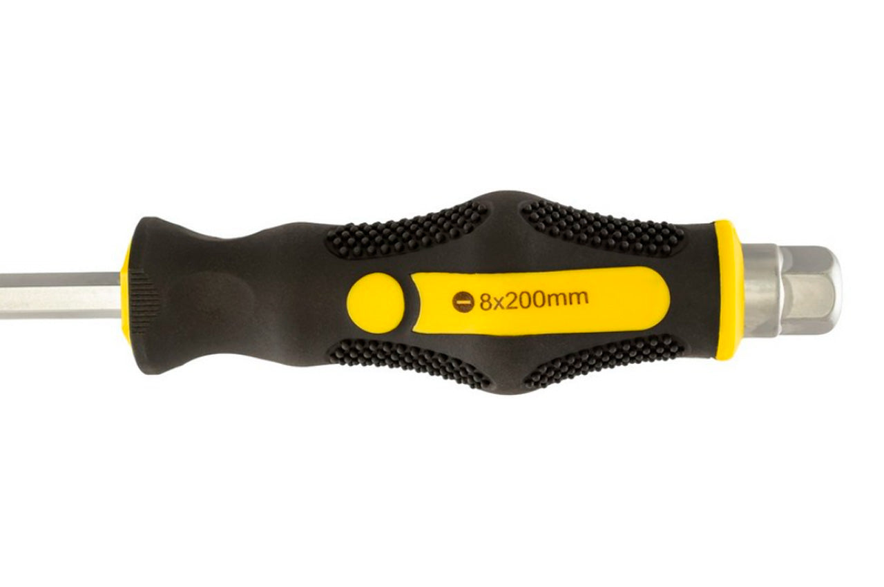 Отвертка ударная Mastertool - SL8 x 200мм HEX