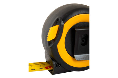 Рулетка Mastertool - 5м x 19мм магніт гумова автостоп