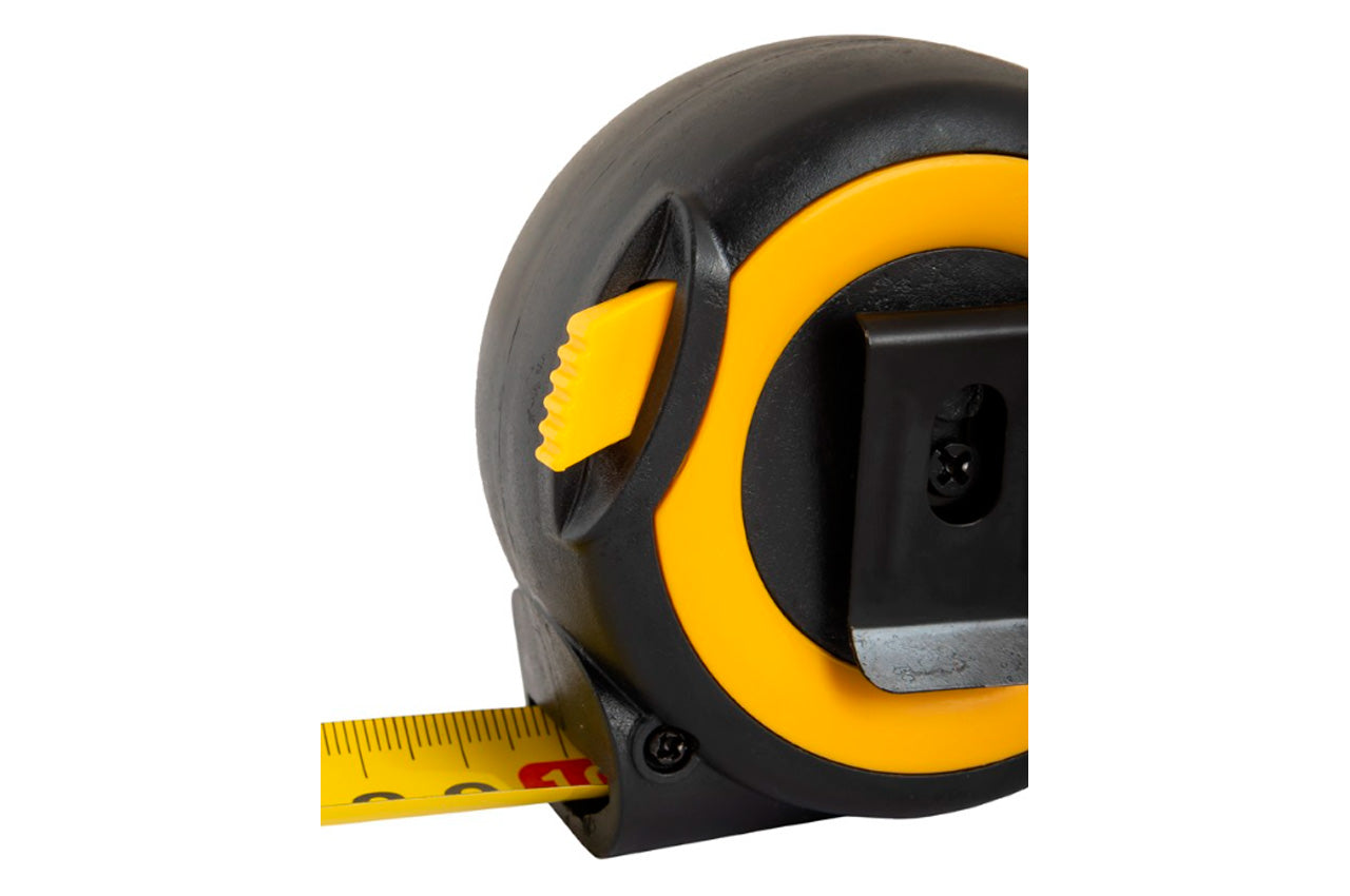 Рулетка Mastertool - 7,5м x 25мм магнит обрезиненная автостоп