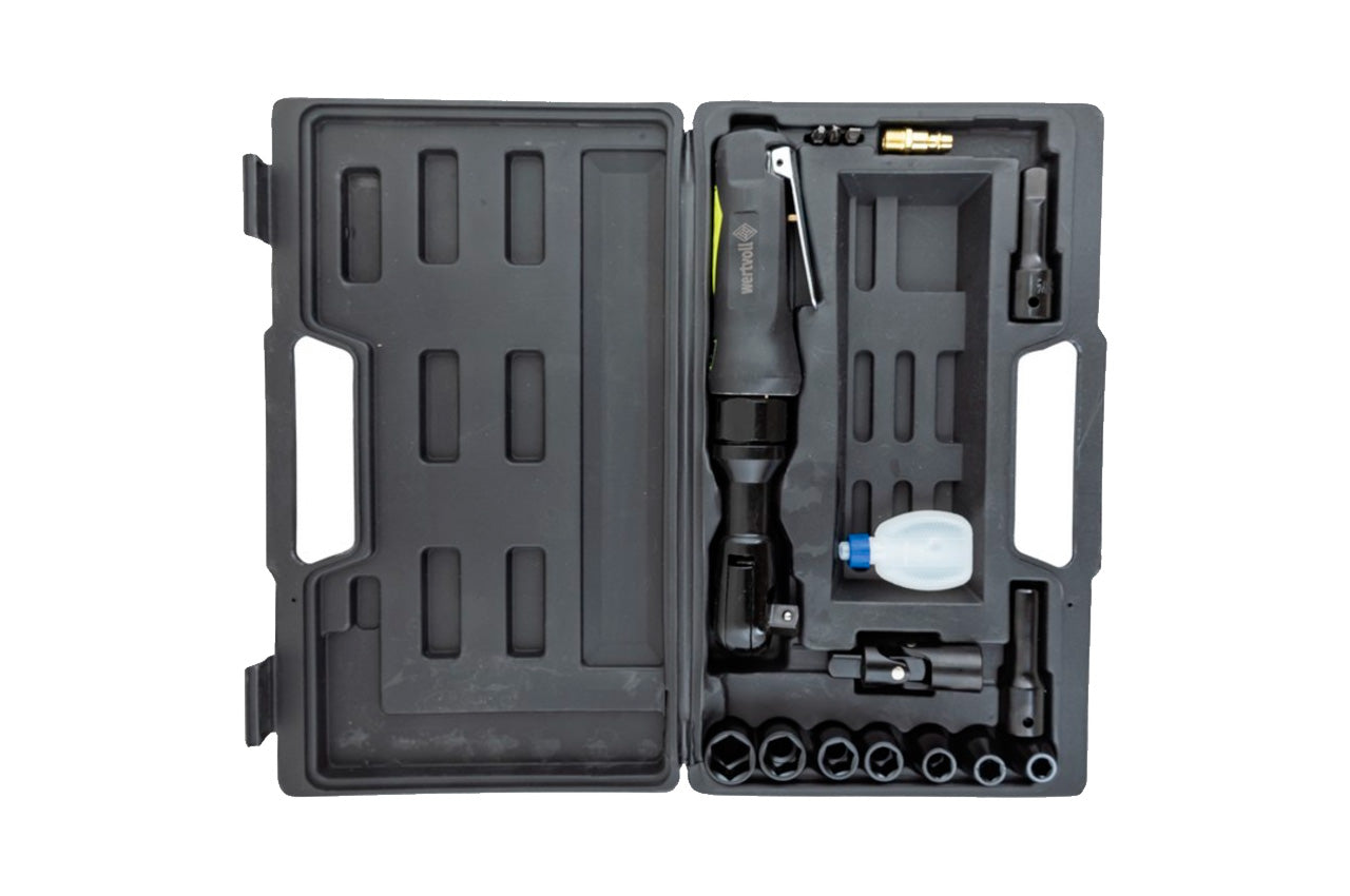 Гайковерт угловой пневматический Vertwoll - 1/2" набор головок