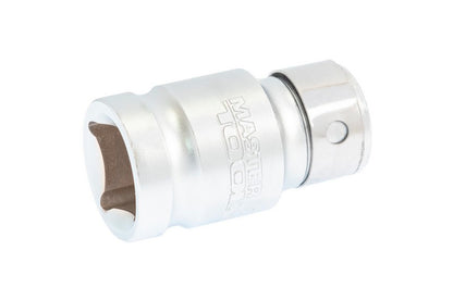 Перехідник Mastertool - 1/2" квадрат x 1/2" шестигранник x 38мм