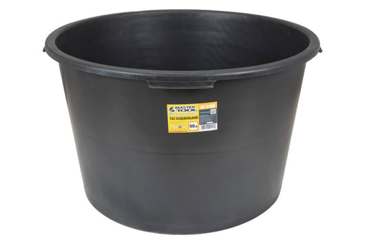 Таз будівельний Mastertool - 90л круглий
