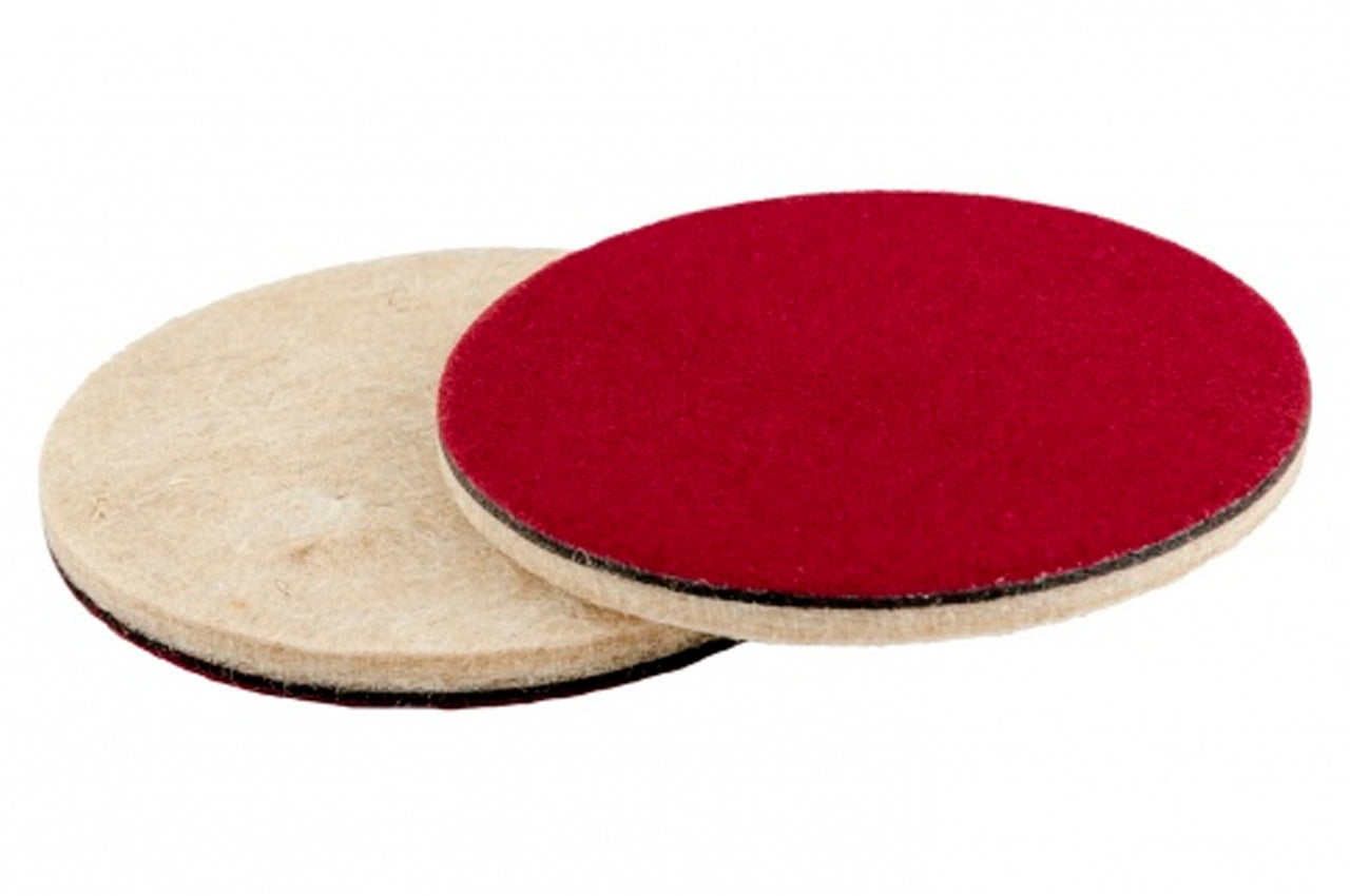 Набор кругов войлочных на липучке Mastertool - 150 x 6мм мягкий (5шт)