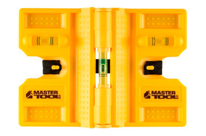 Уровень угловой магнитный Mastertool - 90-180° x 3 капсулы
