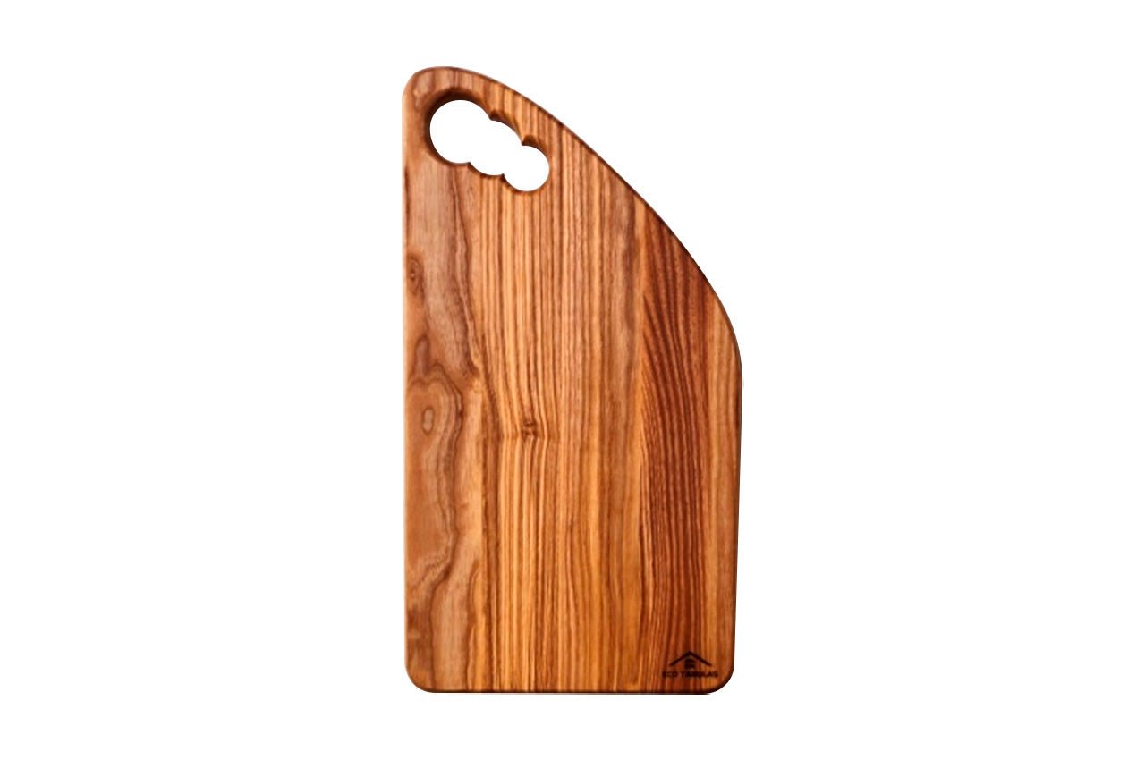 Доска разделочная Eco Tabulas - 350 x 200 x 17мм конусная с отверстием