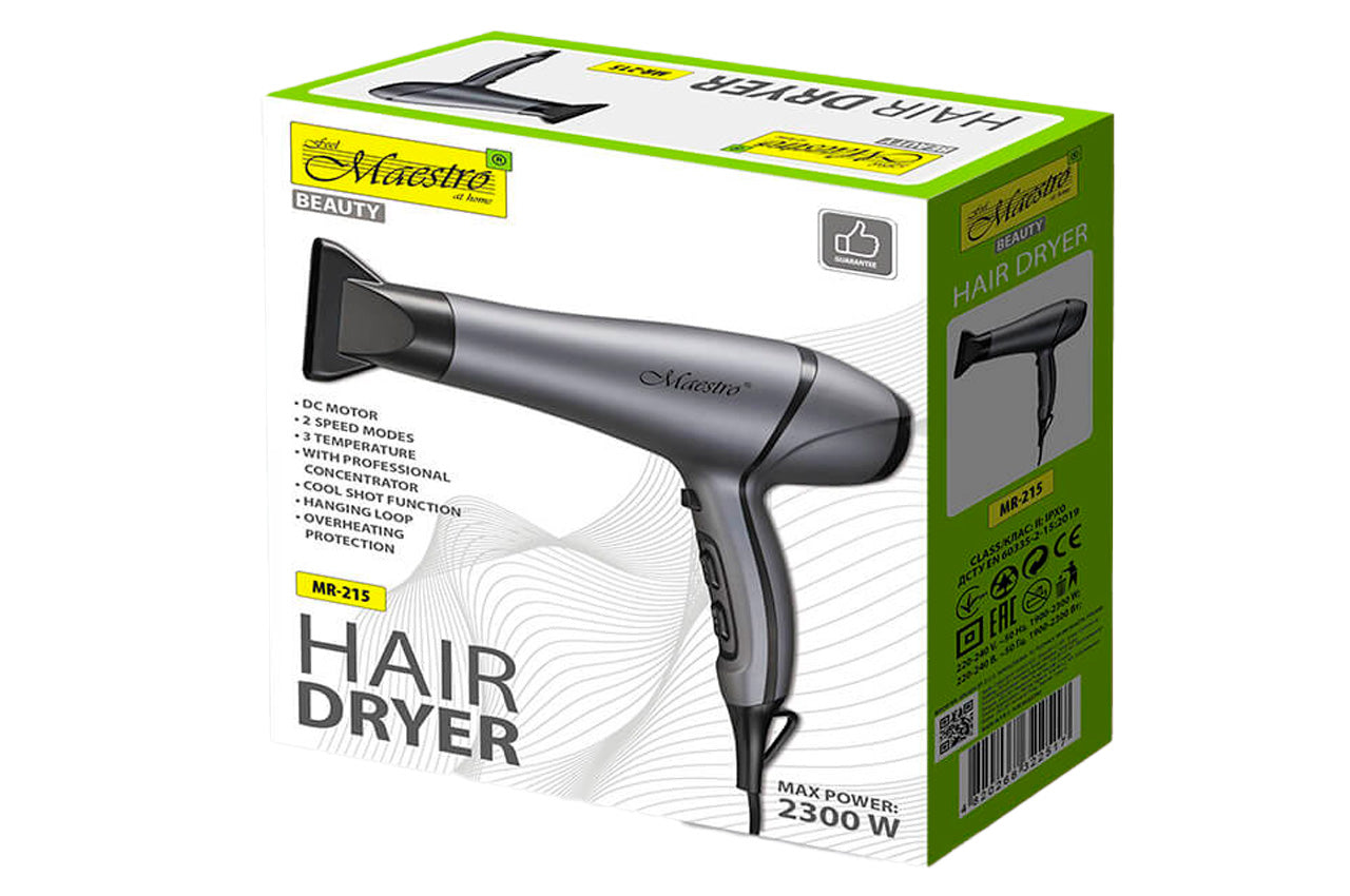 Фен Maestro - 2300Вт DC