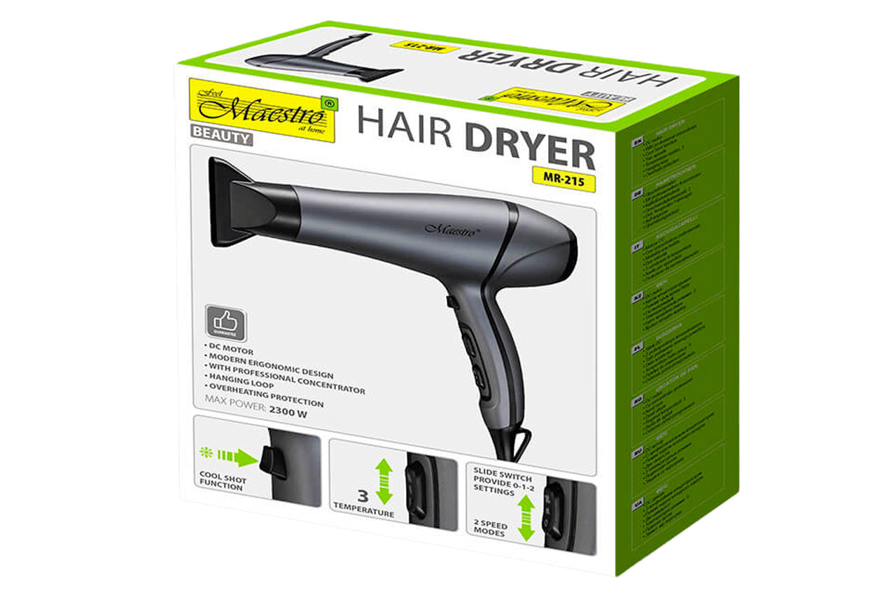 Фен Maestro - 2300Вт DC