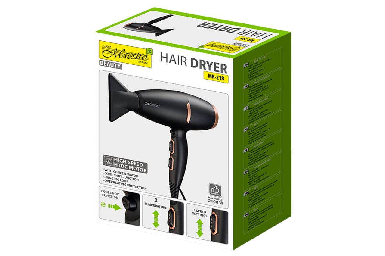 Фен Maestro - 2100Вт DC