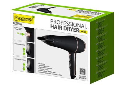 Фен Maestro - 2400Вт DC