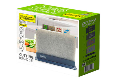 Набор досок разделочных Maestro - 290 x 195мм гранит ассорти (4шт)