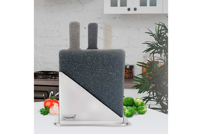 Набор досок разделочных Maestro - 235 x 190мм гранит ассорти (3шт)