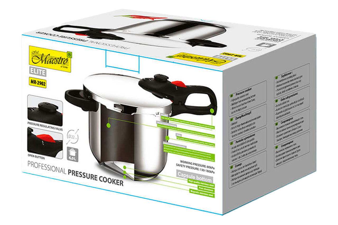 Соковарка нержавіюча Maestro-Elite - 220мм x 6л