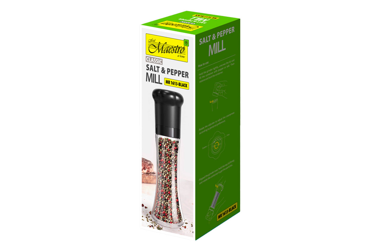 Измельчитель для перца и соли Maestro - 200мм черный