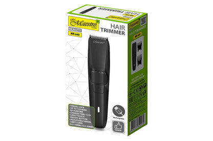 Машинка для стрижки аккумуляторная Maestro - 600мАч x 0,5-20мм