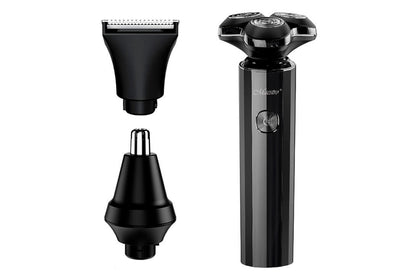 Бритва роторная Maestro - 800мАч x 3 головки x 3 насадки