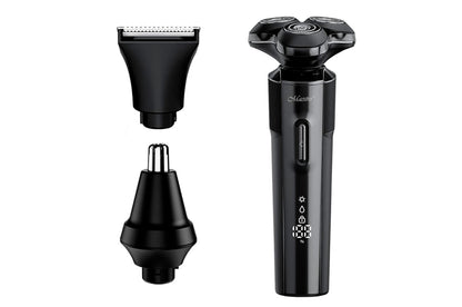 Бритва роторная Maestro - 800мАч x 3 головки x 3 насадки