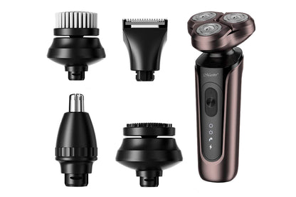 Роторна бритва Maestro - 600мАч x 3 головки x 5 насадок