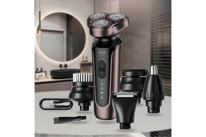 Роторна бритва Maestro - 600мАч x 3 головки x 5 насадок