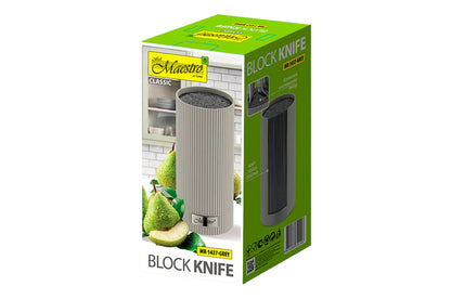 Колодка для ножей Maestro - 220 x 110мм серая