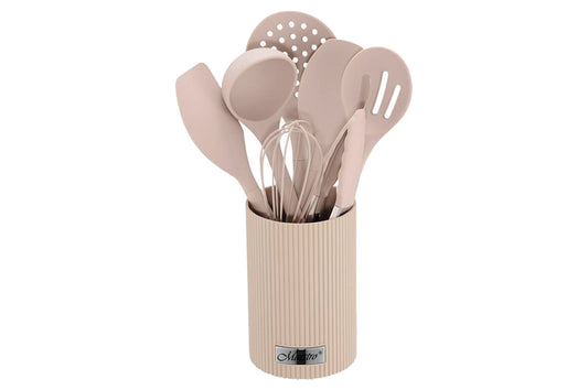 Набор кухонный Maestro - 8ед силикон-нейлон бежевый