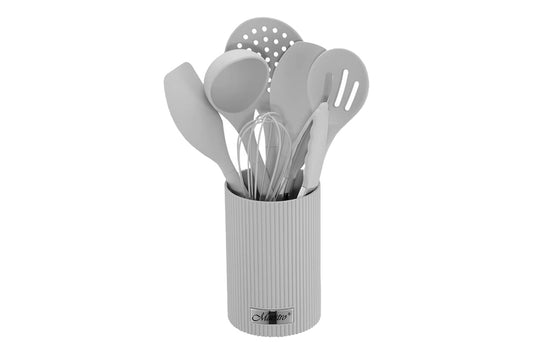 Набор кухонный Maestro - 8ед силикон-нейлон серый