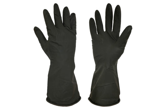 Перчатка кислотно-щелочная Китай - L x 60г [черная]