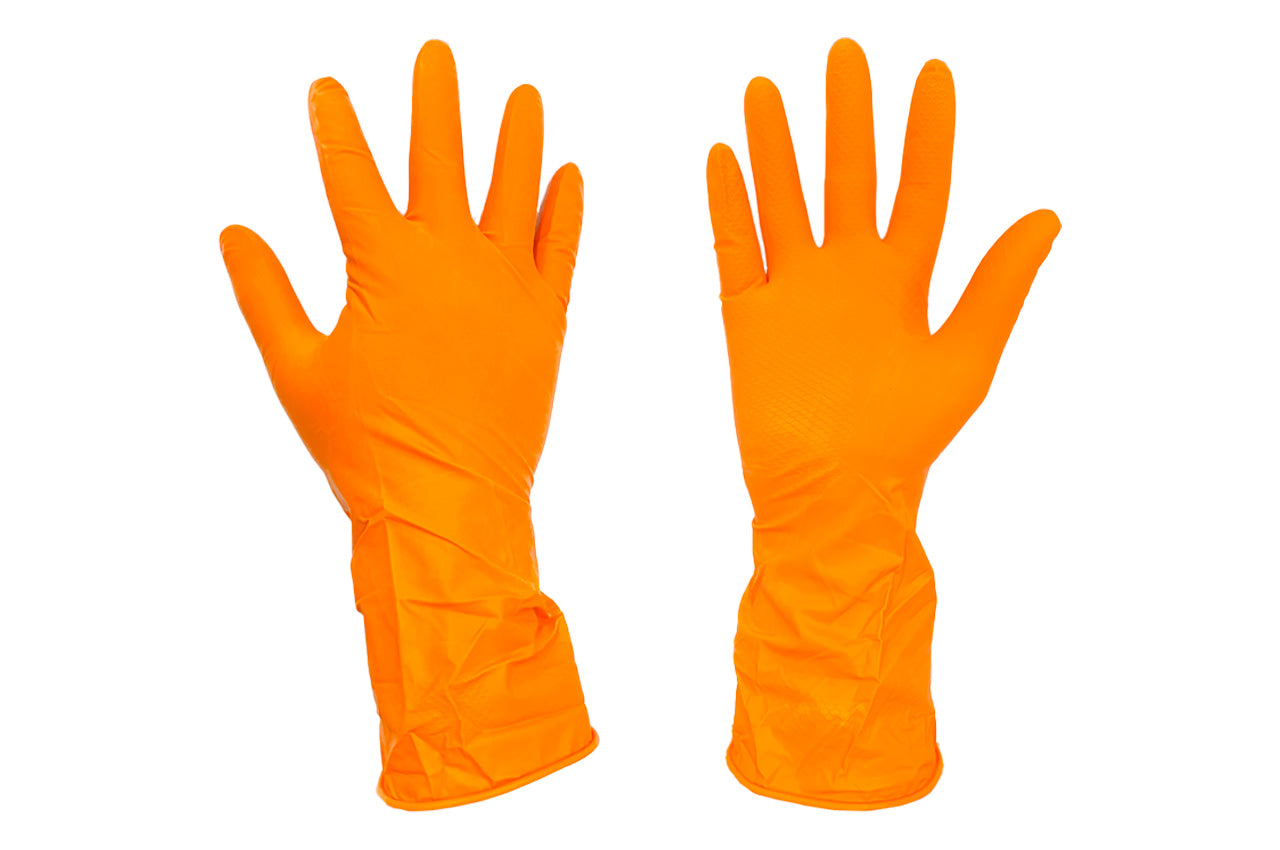 Перчатка латексная хозяйственная - S [желтая]