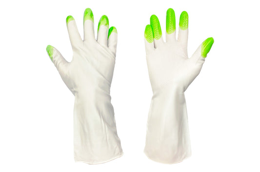 Перчатка латексная хозяйственная - 300мм дельфин