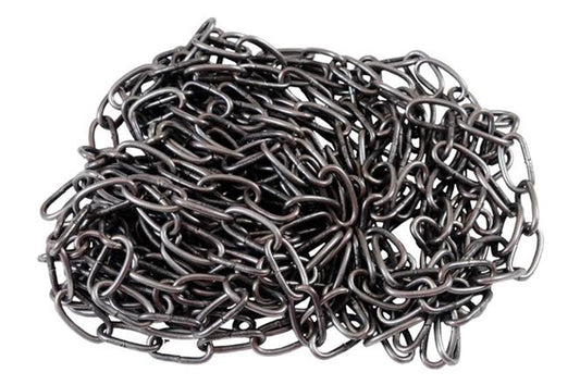 Цепь длиннозвенная Укрметиз - 3 x 28 x 10м черная
