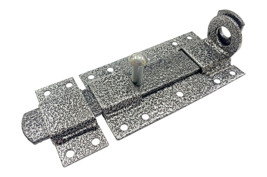 Засув дверний KS-UKR плоский під замок 80х205 (Сірий антик)