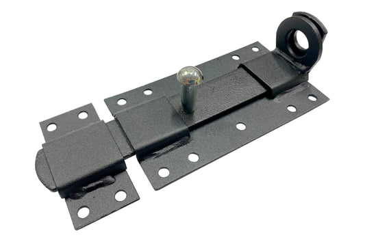 Засов дверной KS-UKR плоский под замок 80х205 (бархат)