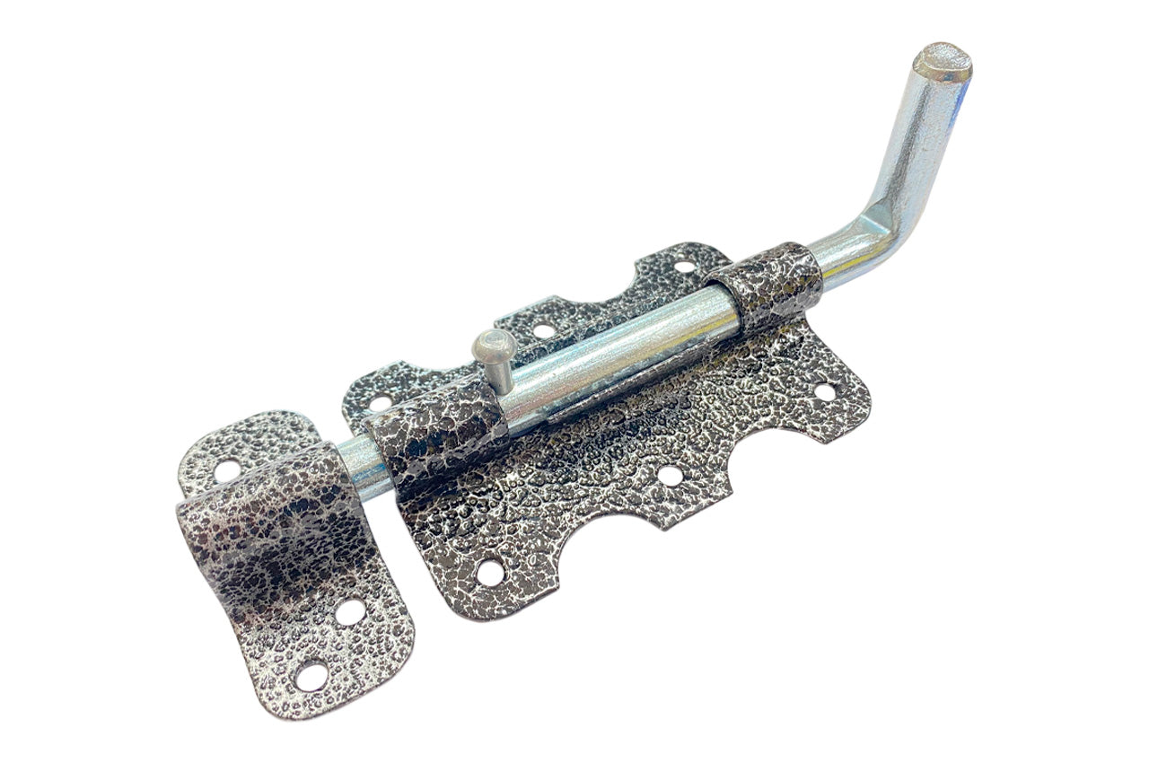 Шпингалет KS-UKR "Рукоятка" 55х115 (серый антик)