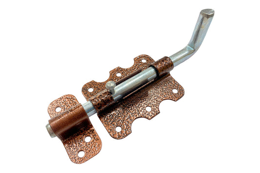 Шпингалет KS-UKR "Рукоятка" 55х100 (медный антик)