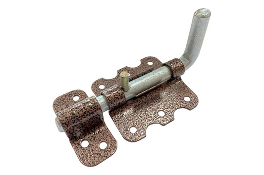 Шпингалет KS-UKR "Рукоятка" 65х85 (медный антик)