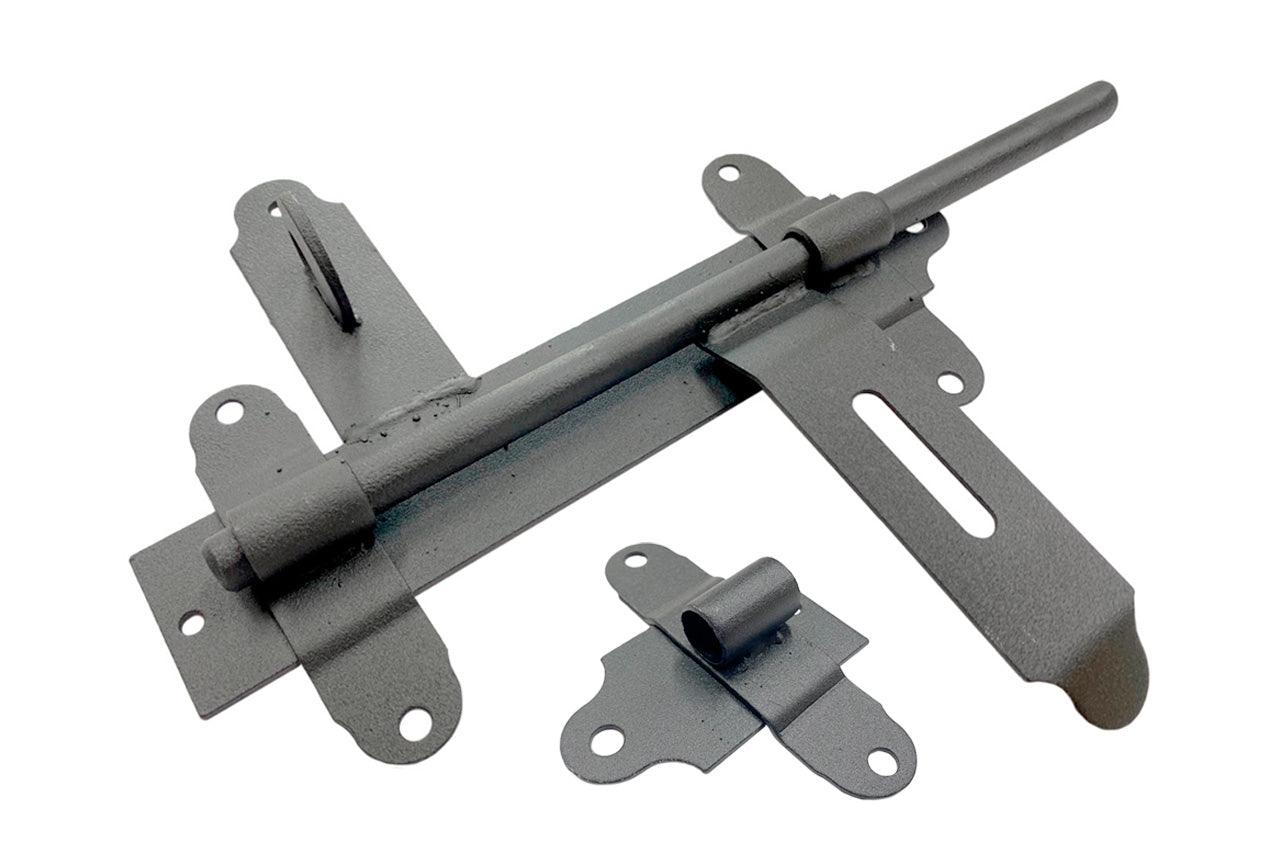 Запор дверной KS-UKR "Ранчо" под замок 130х350 (бархат)