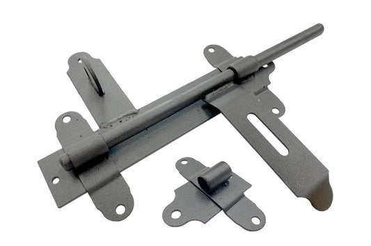 Запор дверной KS-UKR "Ранчо" под замок 130х350 (бархат)