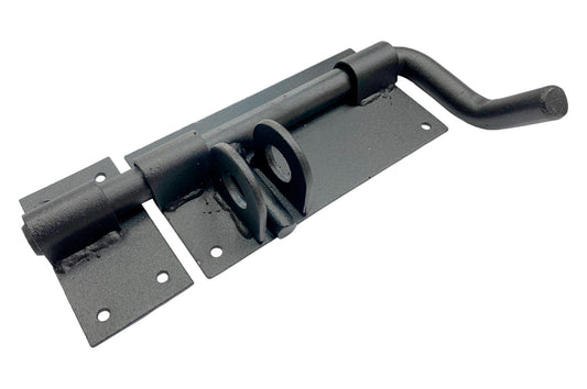 Засов KS-UKR "Лабаз" с фиксатором 80х220 (бархат)