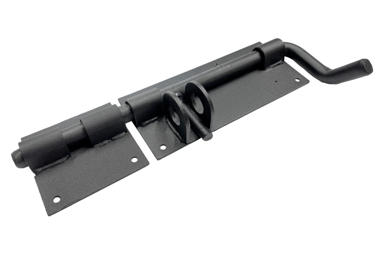 Засов KS-UKR "Лабаз" с фиксатором 80х300 (бархат)