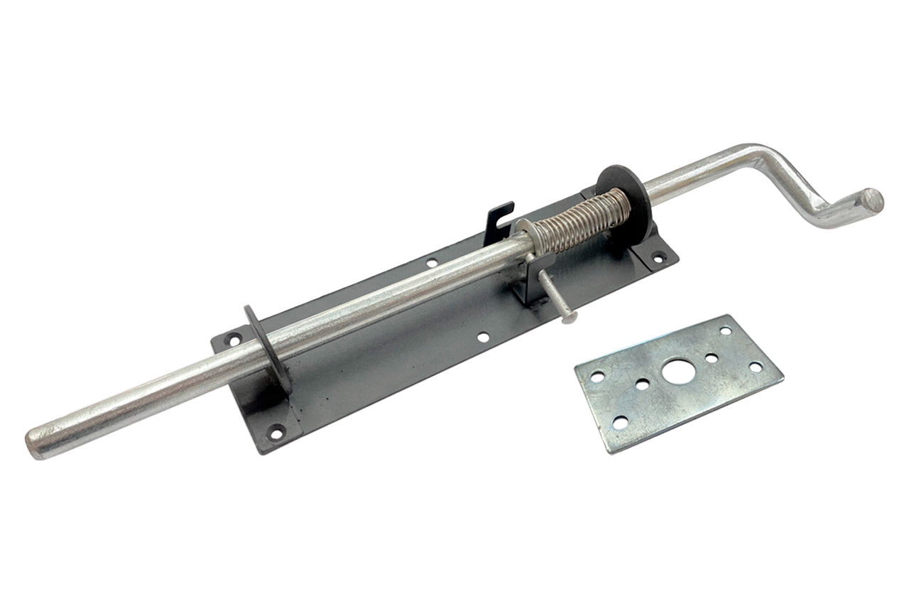 Засов KS-UKR "Полимер" ручка на пружине 16х270