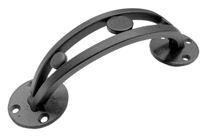 Ручка дверная KS-UKR дугообразная, двойной квадрат" 50х195 ( Бархат)