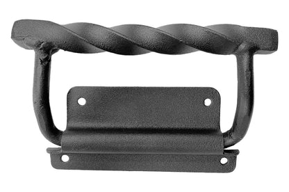 Ручка дверная KS-UKR, D-образная квадрат витая 43х105 (Бархат)