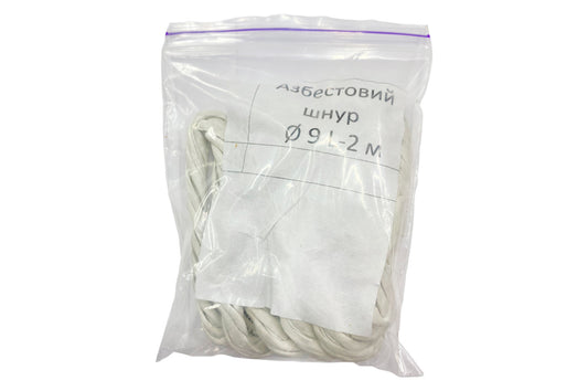 Шнур асбестовый KS-UKR 9х2м